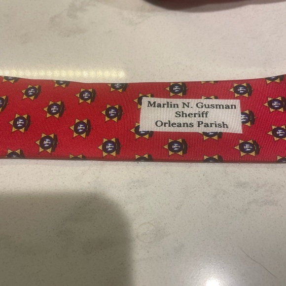 Nola Couture Custom Silk Tie for Law Enforcement - Picture 4 of 5